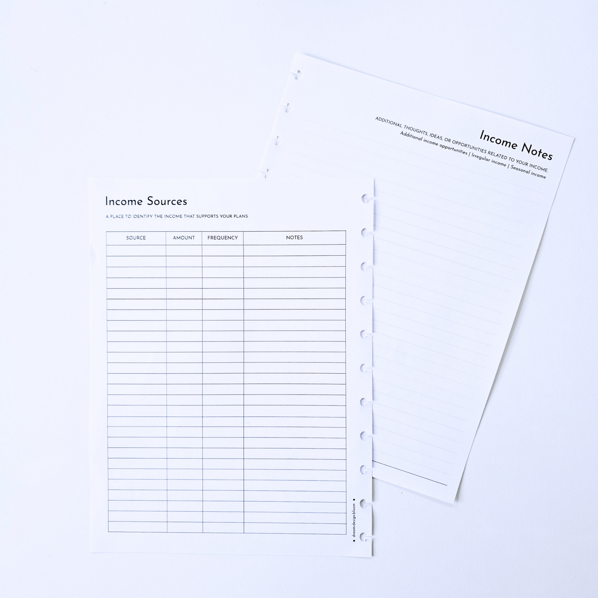 Financial Clarity Core Inserts | Signature Designs