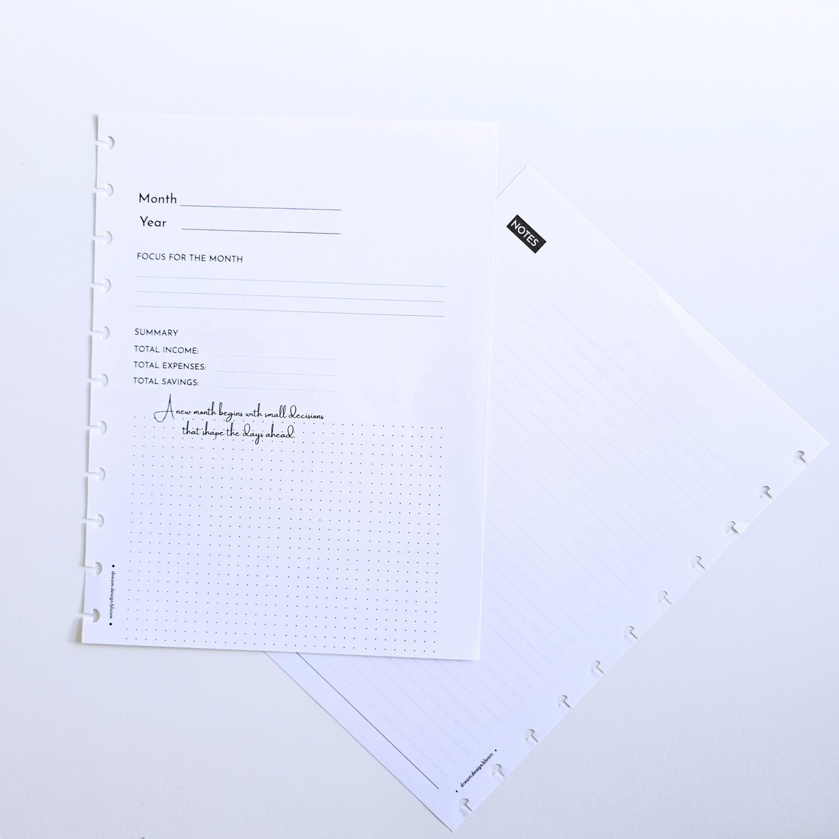 Financial Clarity Core Inserts | Signature Designs