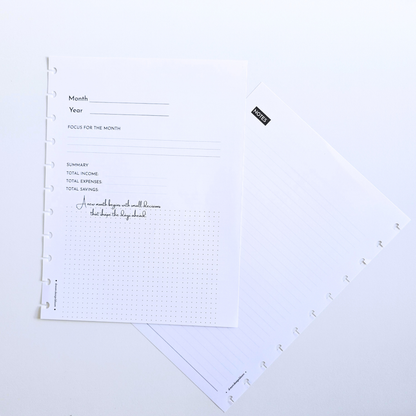 Financial Clarity Core Inserts | Signature Designs