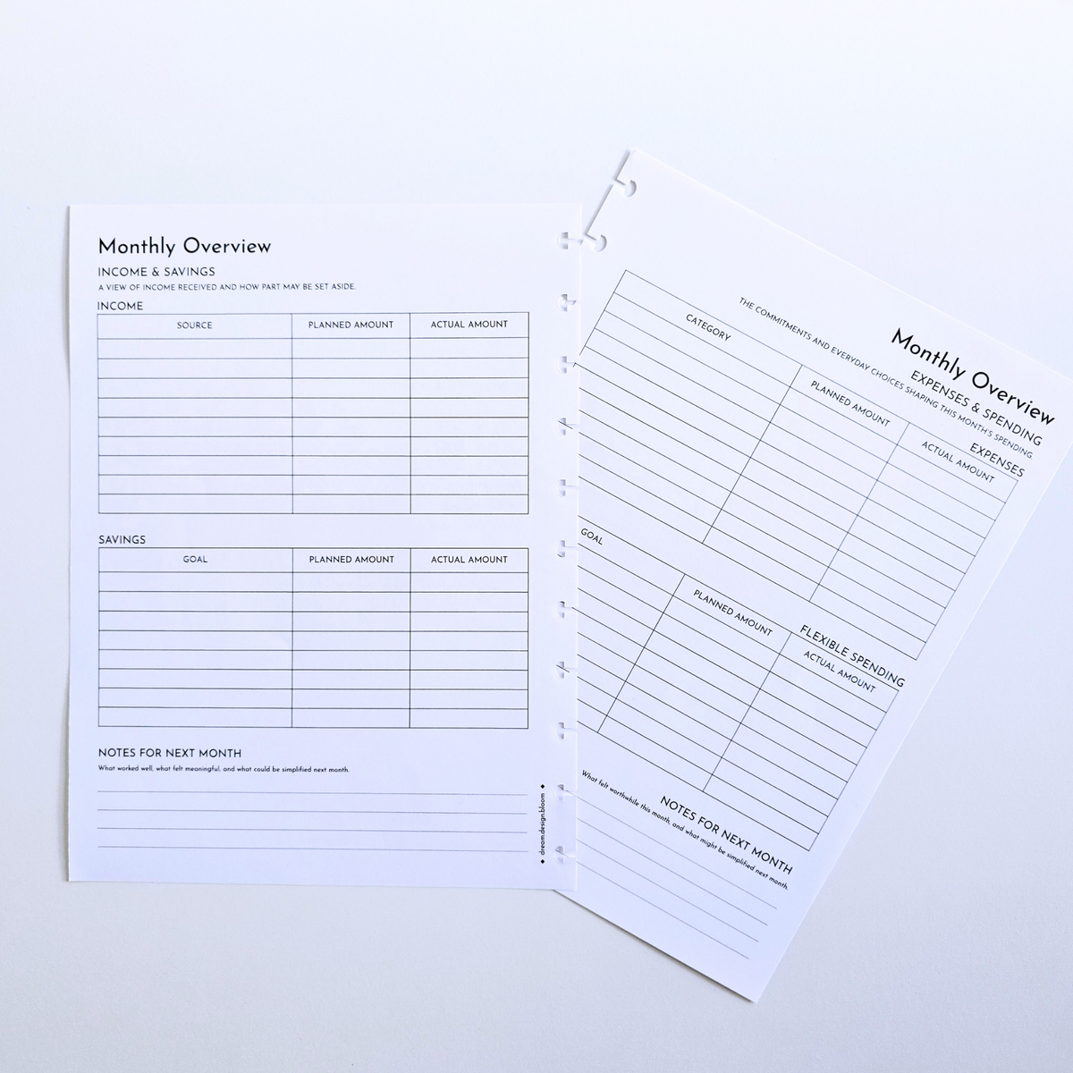 Financial Clarity Core Inserts | Signature Designs