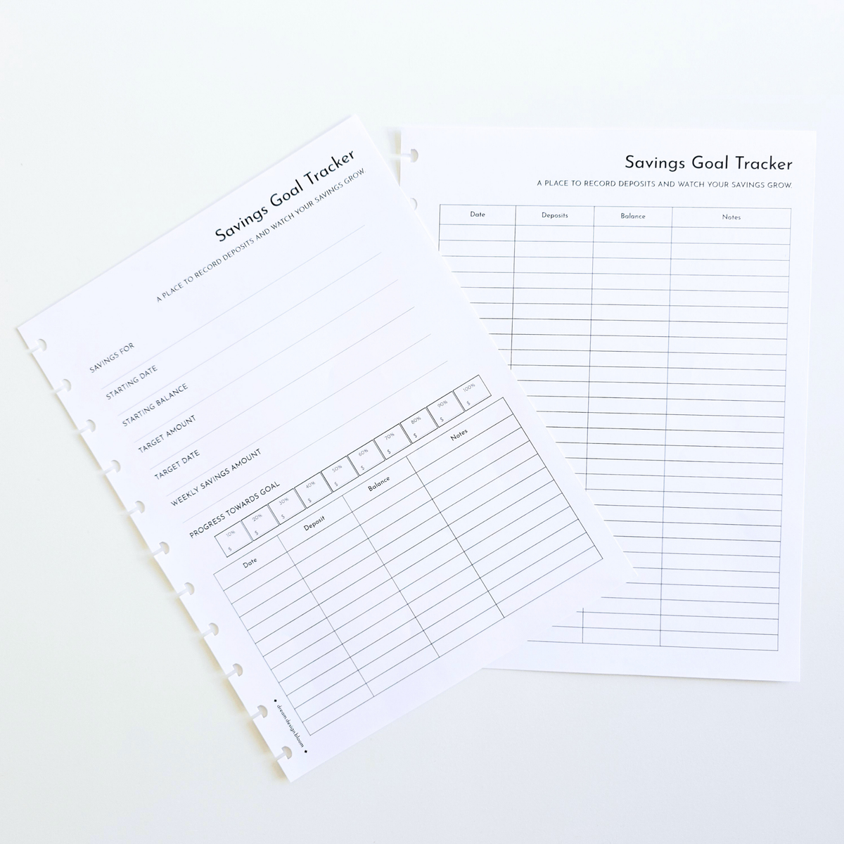 Financial Clarity Expansion Inserts | Signature Designs