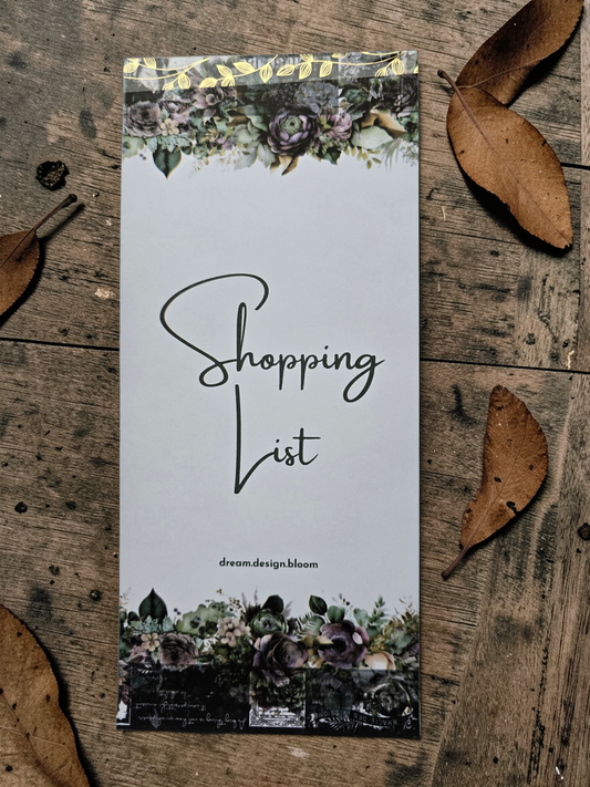 Shopping List Pad | Arbor Designs