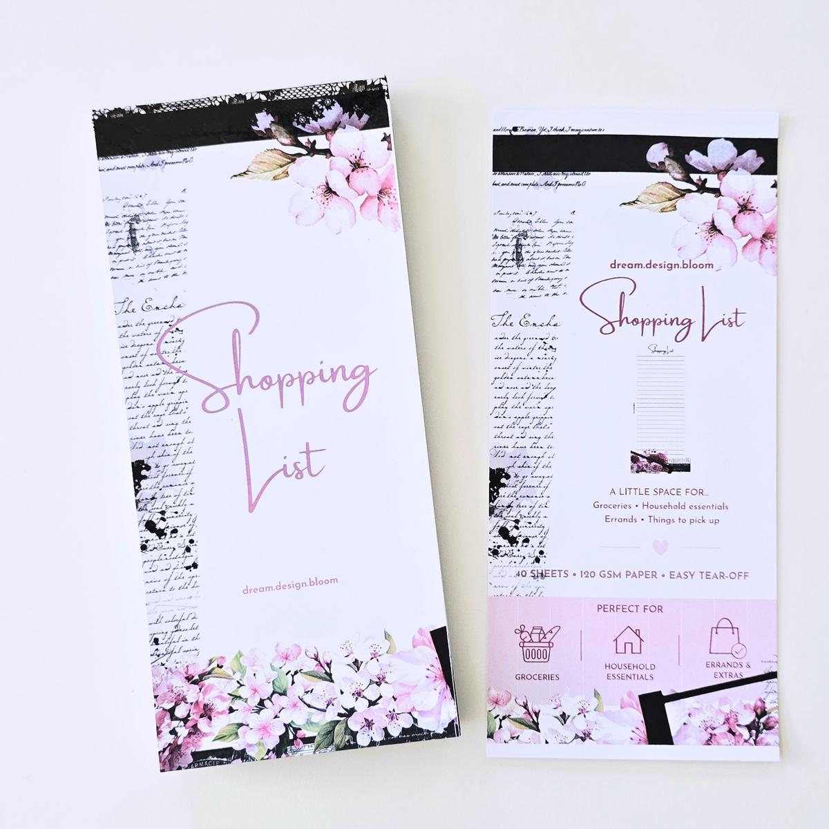 Shopping List Pad | Whisper Dreams