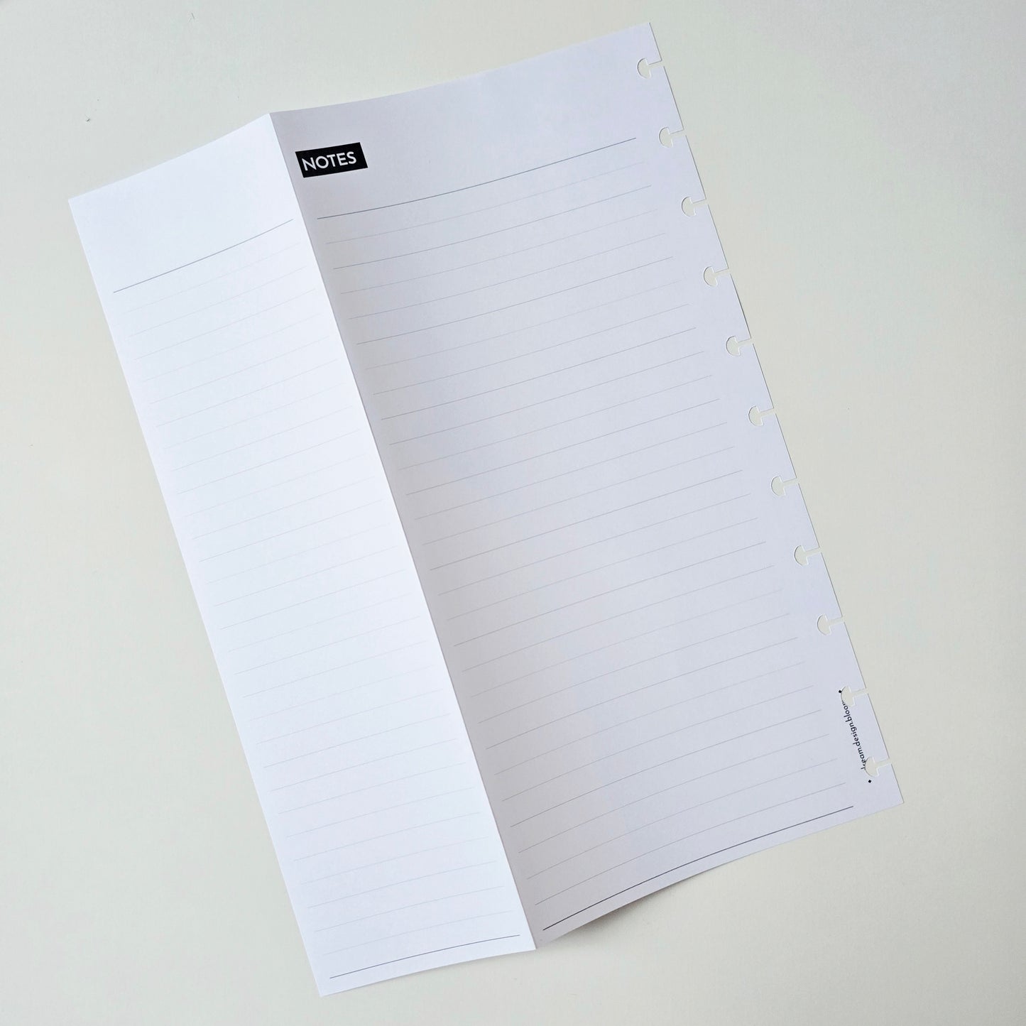 Discbound Foldout Today Inserts | Signature Designs