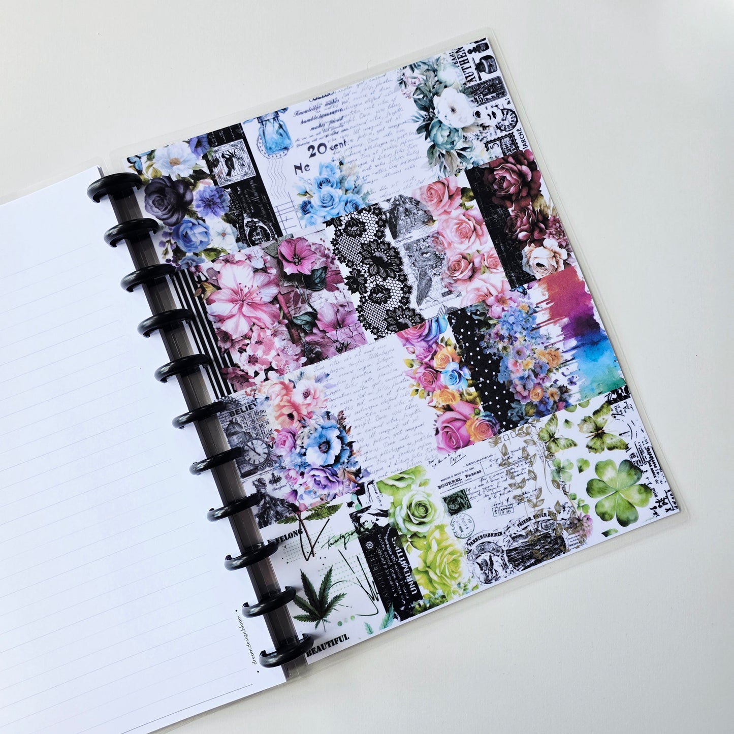 Undated Discbound Monthly Planner | Signature Designs