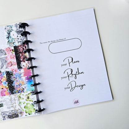 Undated Discbound Monthly Planner | Signature Designs