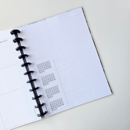 Undated Discbound Monthly Planner | Signature Designs