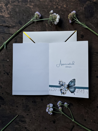 Thank You Greeting Card Collection | Azure Blooms