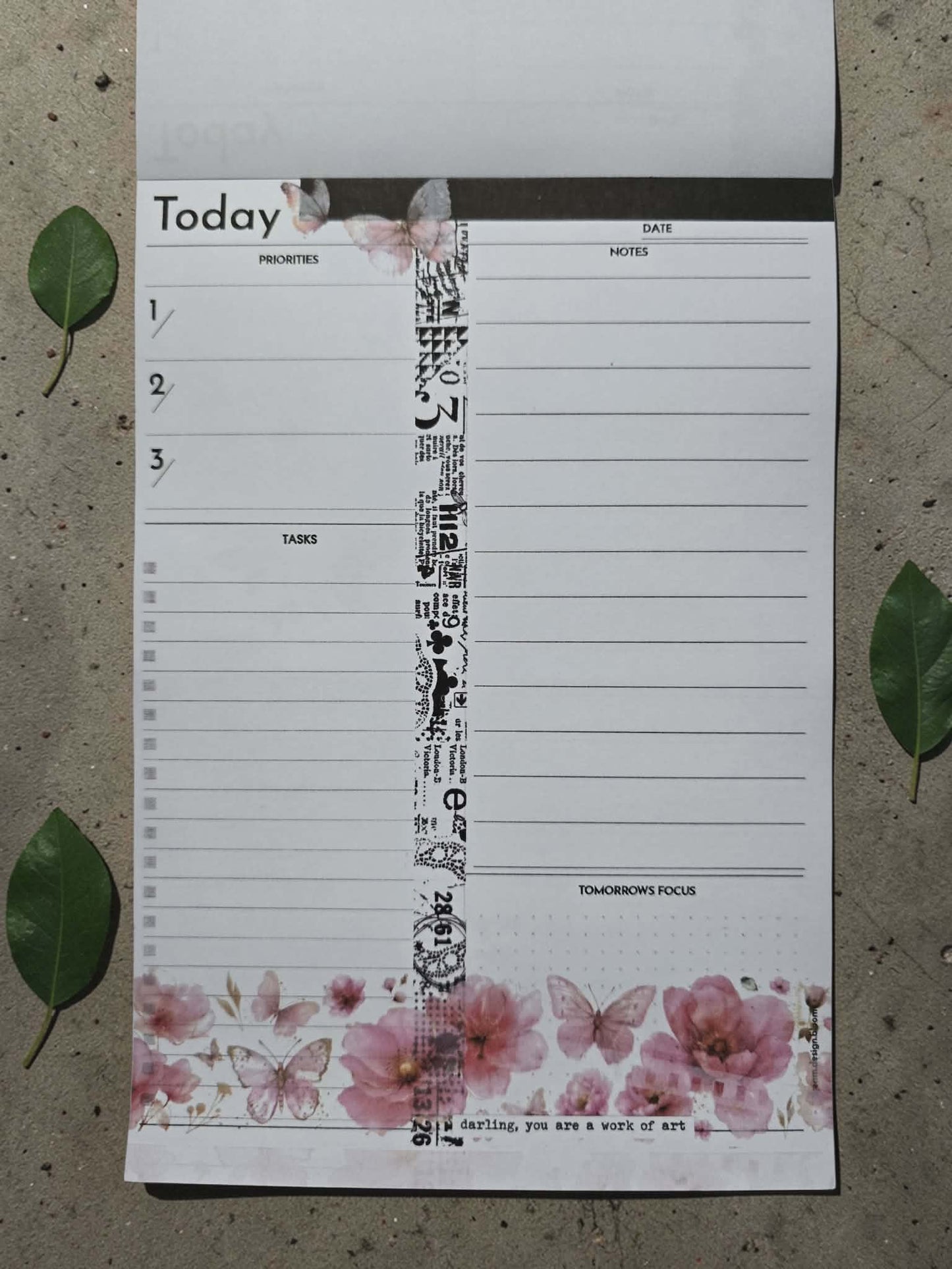 Today Desk Pad | Whisper Dreams