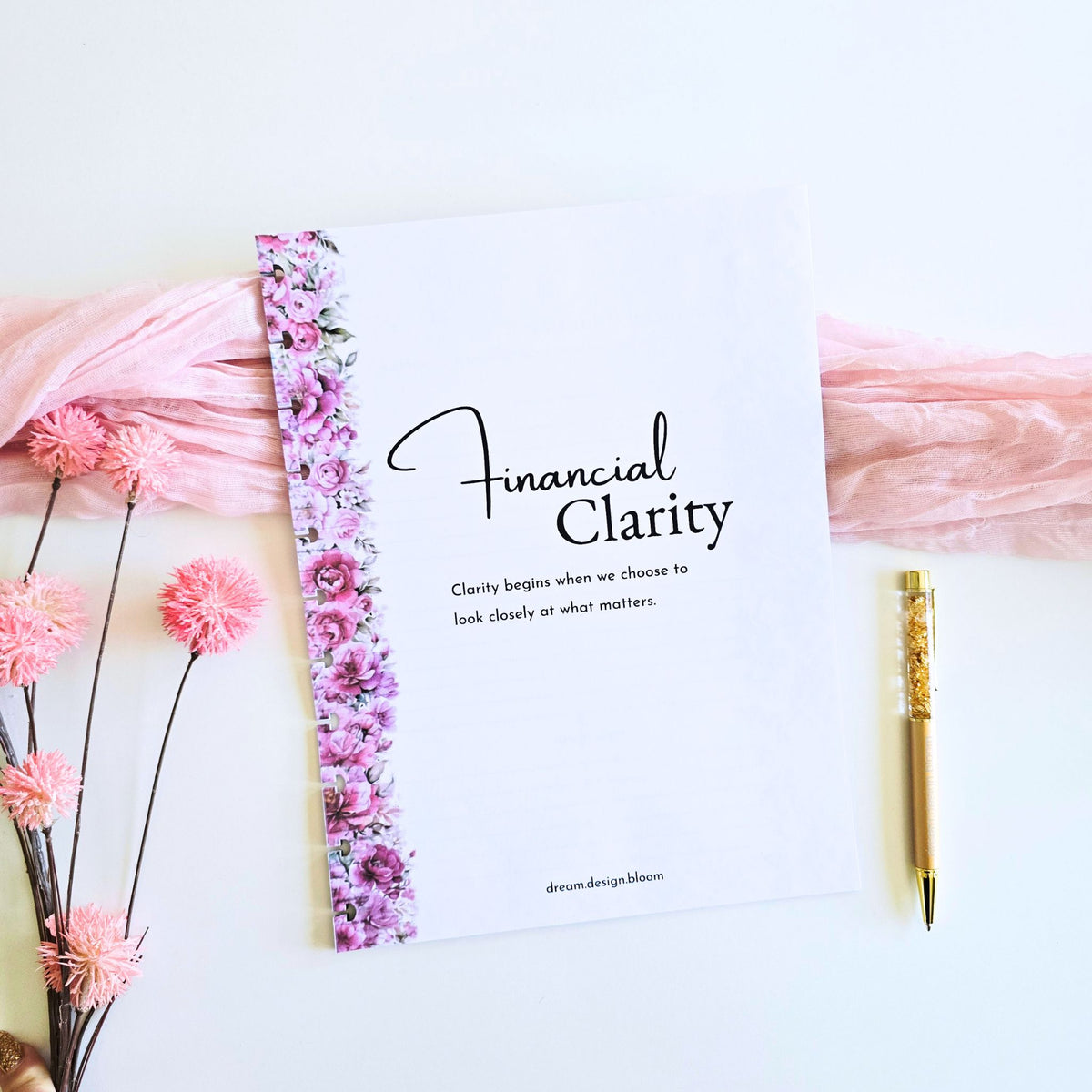 Financial Clarity Core Inserts | Whisper Dreams