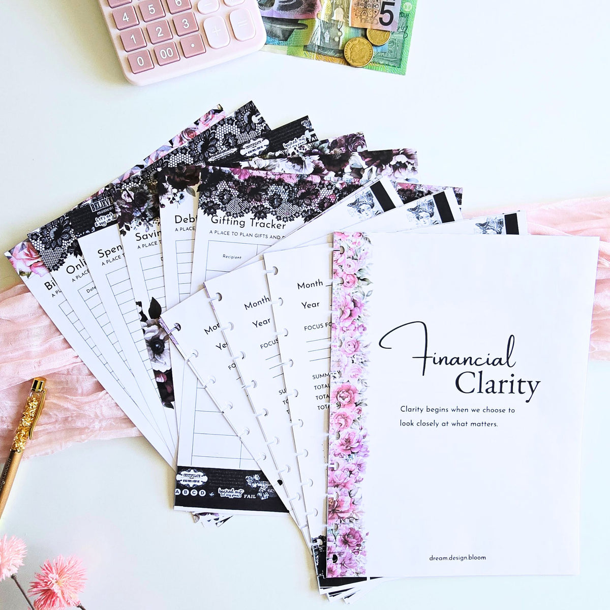 Financial Clarity Core Inserts | Whisper Dreams