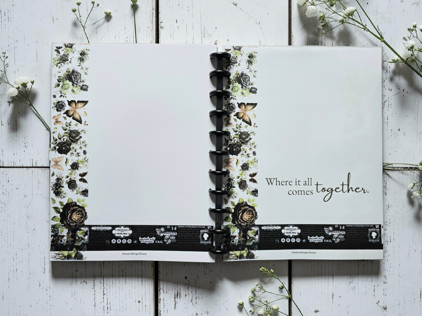 Undated Weekly Discbound Extension Inserts | Arbor Designs