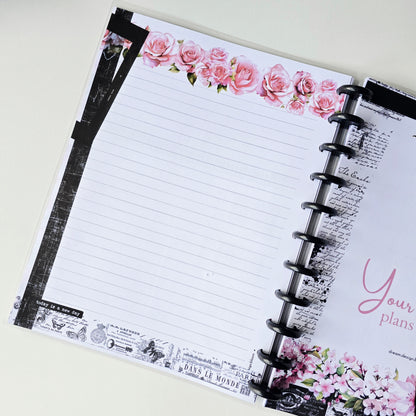 Undated Monthly Discbound Planner | Whisper Dreams